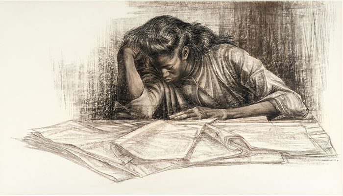 Awaken from the Unknowing (1961) by Charles White