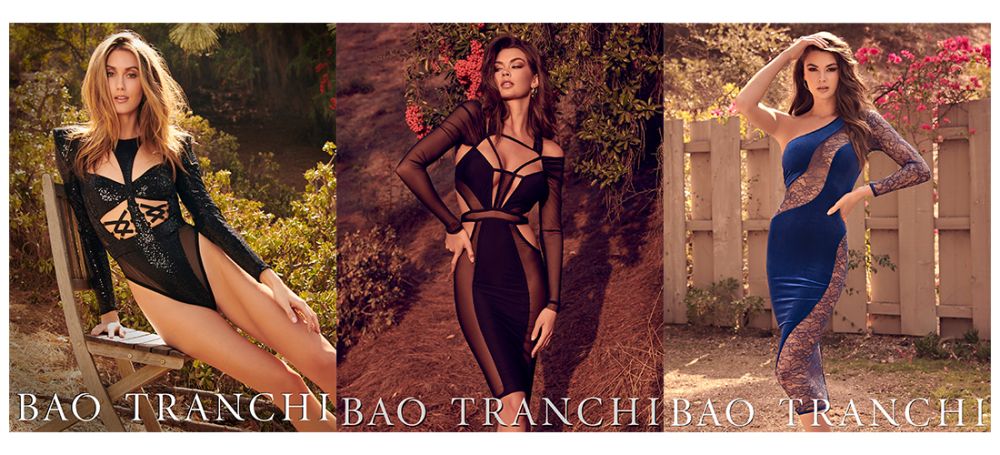 Left to right: Images from the Spring 2021 collection by Bao Tranchi